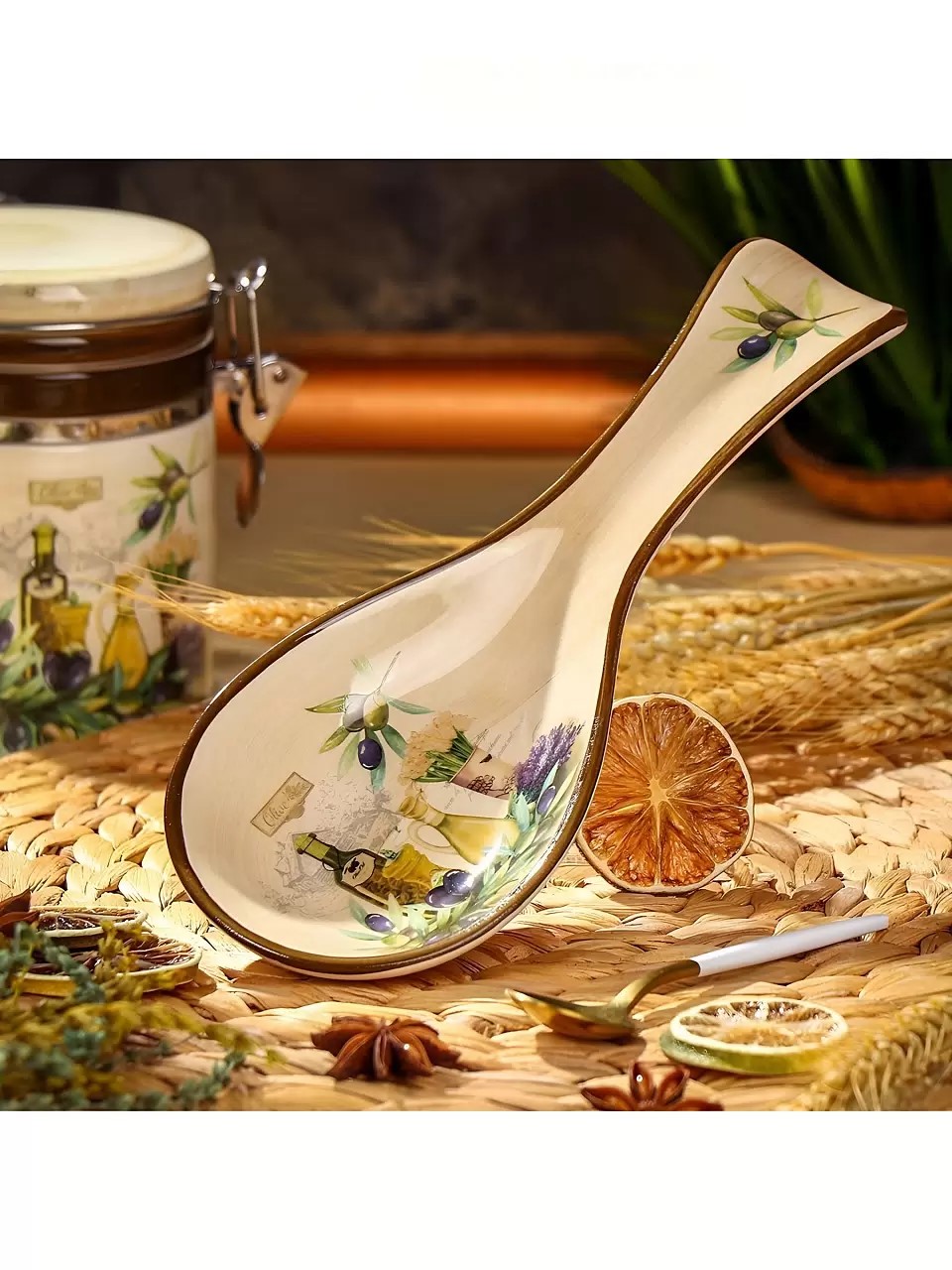 Подставка для ложки, доломит, фигурная, Daniks, Левадия — изображение 4